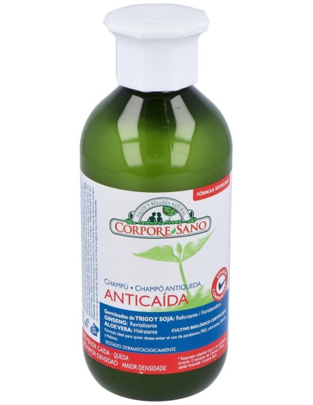 Corpore Sano Champú Anticaida Soja_ Cereales Y Ginseng 300 Ml