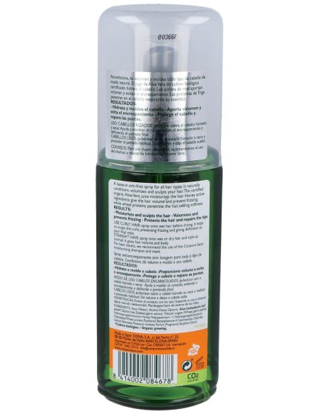 Corpore Sano Spray Style Control Antiencrepamiento Y Volumen 200