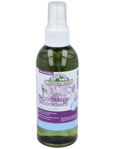 Corpore Sano Desodorante Spray Tomillo Bio 150Ml
