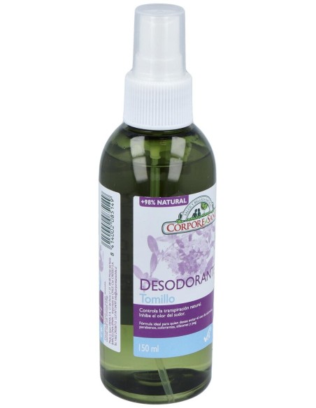 Corpore Sano Desodorante Spray Tomillo Bio 150Ml