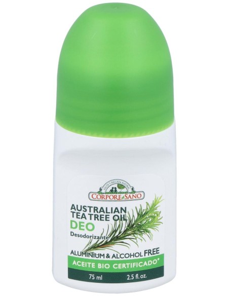 Corpore Sano Desodorante Aceite Árbol De Té Roll-On 75Ml