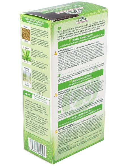 Corpore Sano Tinte Permanente Nº 4 Castaño140Ml