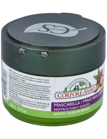 Corpore Sano Mascarilla Capilar Aceite De Argán Cosmos 50Ml