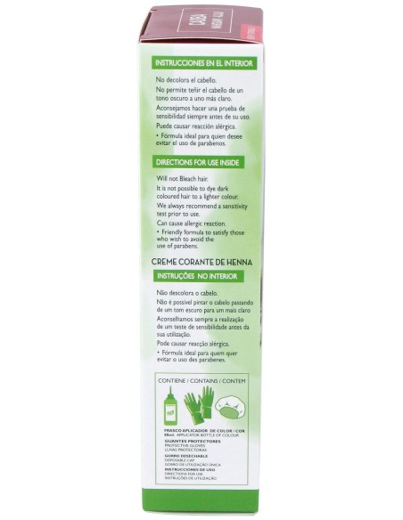 Corpore Sano Crema Colorante Cabello Caoba 80Ml