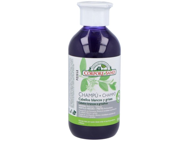Corpore Sano Champú Henna Cabellos Blancos 300Ml