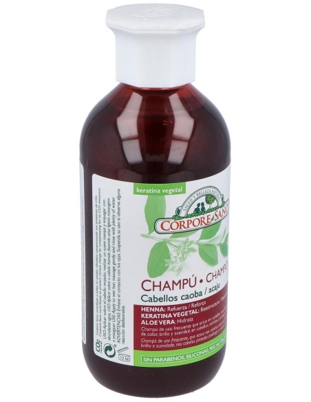 Corpore Sano Champu Cabellos Caoba 300 Ml Bio