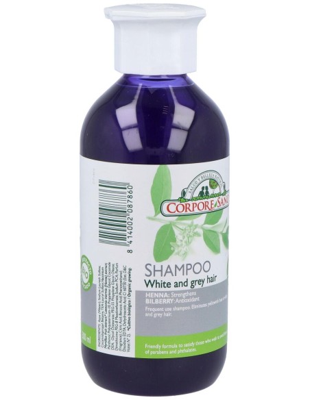 Corpore Sano Champú Henna Cabellos Blancos 300Ml