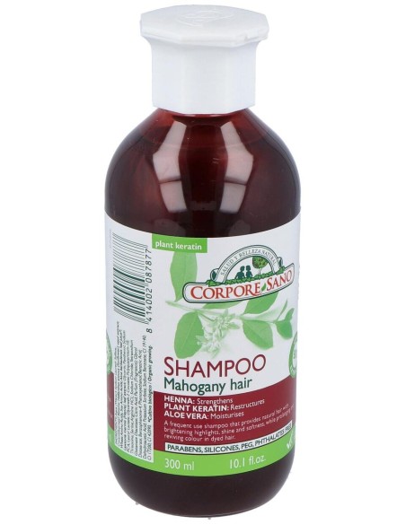 Corpore Sano Champu Cabellos Caoba 300 Ml Bio