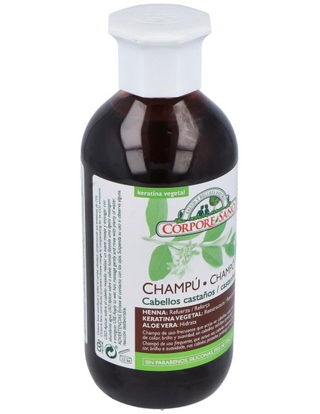 Corpore Sano Champu Cabellos Castaño 300M Bio