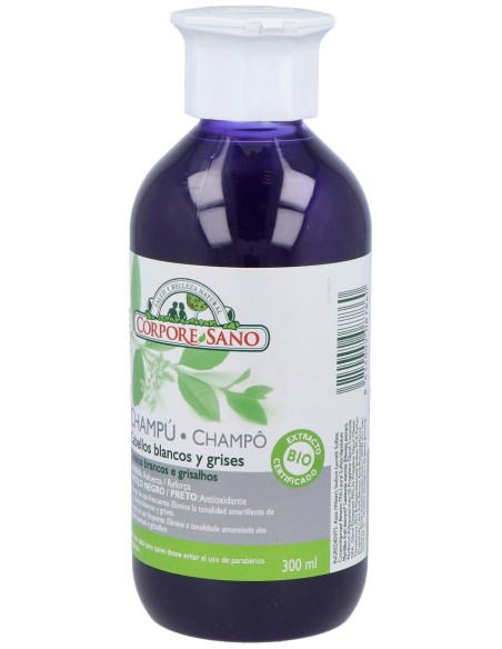 Corpore Sano Champú Henna Cabellos Blancos 300Ml
