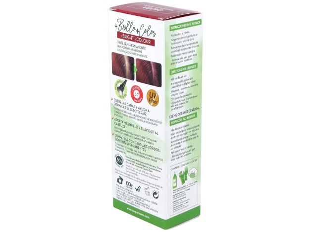 Corpore Sano Crema Colorante Cabello Caoba 80Ml