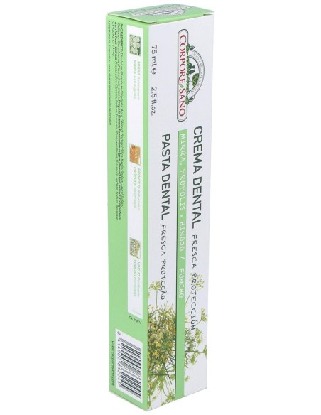 Corpore Sano Crema Dental Con Mirra Propolis E Hinojo 75Ml
