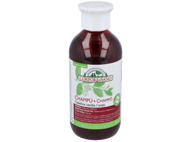 Corpore Sano Champu Cabellos Caoba 300 Ml Bio