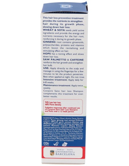 Corpore Sano Locion Soja Cereales Y Ginseng Anticaida 150Ml