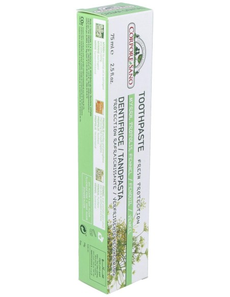 Corpore Sano Crema Dental Con Mirra Propolis E Hinojo 75Ml