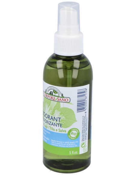 Corpore Sano Desodorante Spray Tilo Y Salvia Bio 150Ml