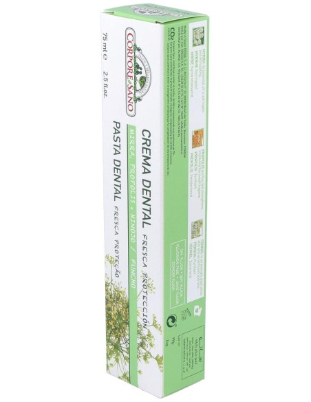 Corpore Sano Crema Dental Con Mirra Propolis E Hinojo 75Ml