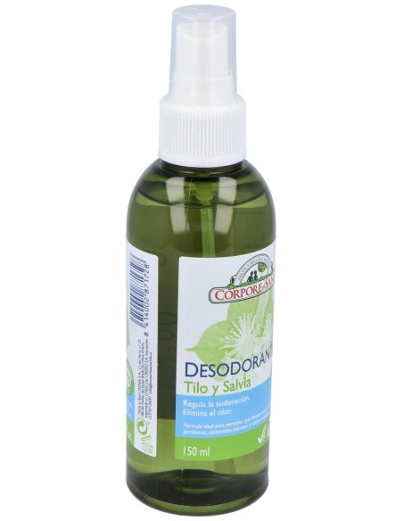 Corpore Sano Desodorante Spray Tilo Y Salvia Bio 150Ml