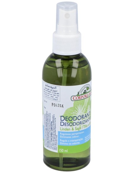 Corpore Sano Desodorante Spray Tilo Y Salvia Bio 150Ml