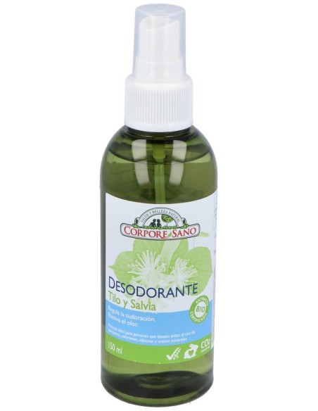 Corpore Sano Desodorante Spray Tilo Y Salvia Bio 150Ml