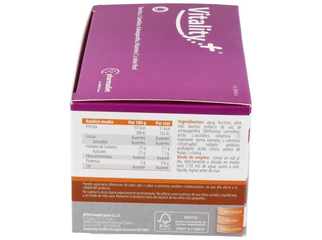 Vitality Plus 10 Viales
