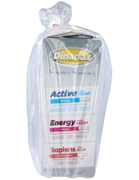 Dinadax Energy (Fresa) Expositor 60Barritas