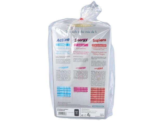 Dinadax Energy (Fresa) Expositor 60Barritas