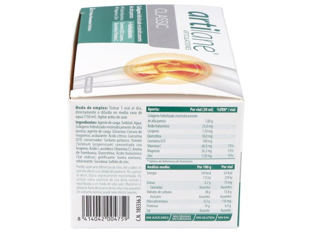 Artilane Articulaciones Classic, 15 Viales