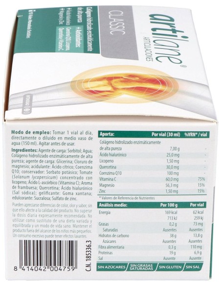 Artilane Articulaciones Classic, 15 Viales