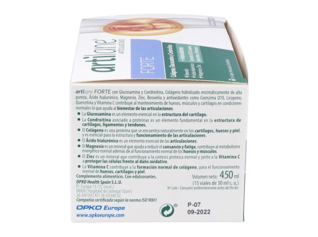 Artilane Forte 15 Viales Monodosis 30Ml
