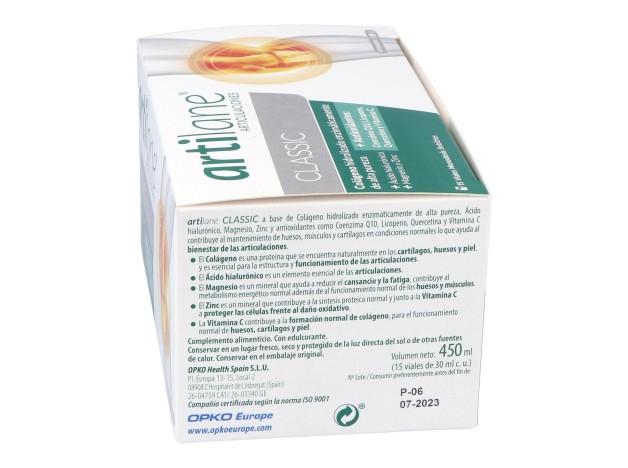 Artilane Articulaciones Classic, 15 Viales