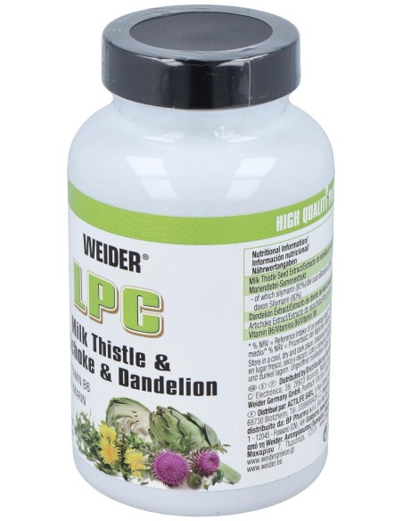 Weider Lpc (Protector Hepatico) 90Cap.