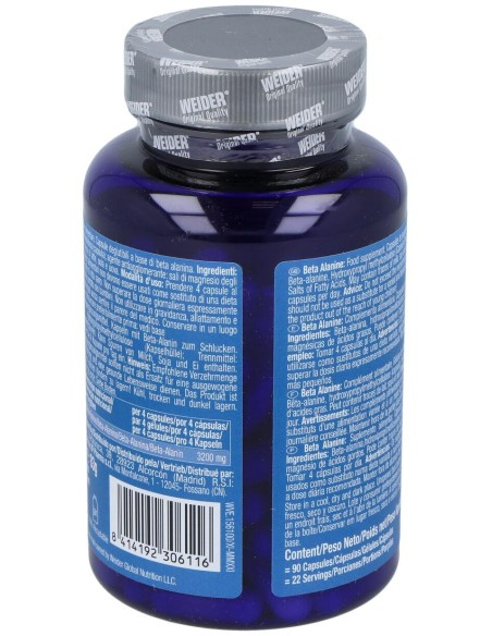 Victory Endurance Aminoácidos Beta Alanine  90 Caps