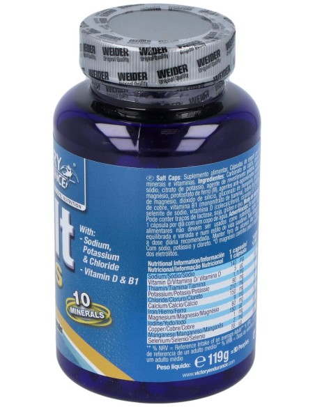Victory Endurance Salt Caps  90 Caps