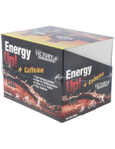 Victory Endurance Energy Up Gel Cafeina Cola 24Ud