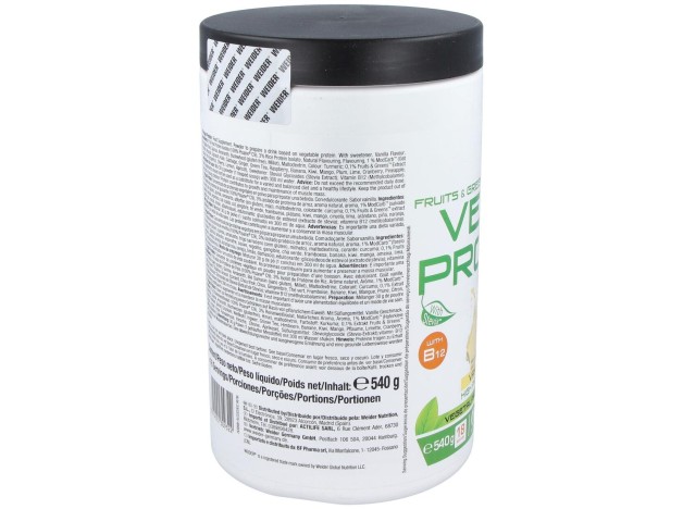 Weider Vegan Protein Vainilla 540Gr.