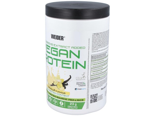 Weider Vegan Protein Vainilla 540Gr.