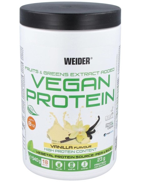 Weider Vegan Protein Vainilla 540Gr.