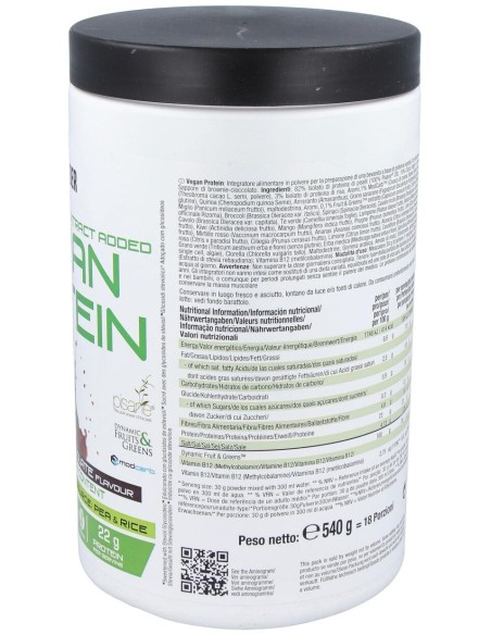 Weider Suplemento Alimenticio Vegan Protein Chocolate 540G