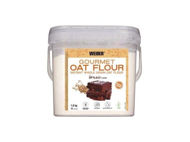 Weider Gourmet Harina De Avena Brownie 1_9Kg