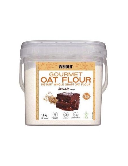 Weider Gourmet Harina De Avena Brownie 1_9Kg