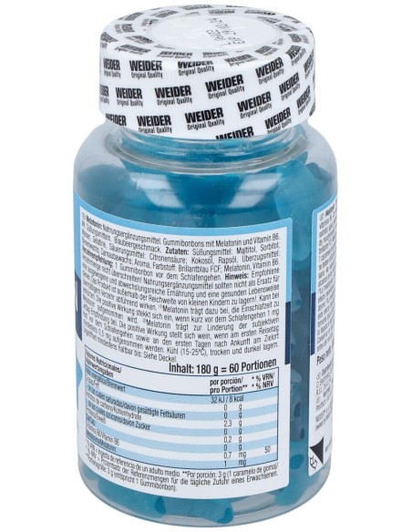 Weider Gummy Up Revolution Melatonin Up 250G 60 Gummies