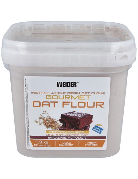Weider Gourmet Harina De Avena Brownie 1_9Kg