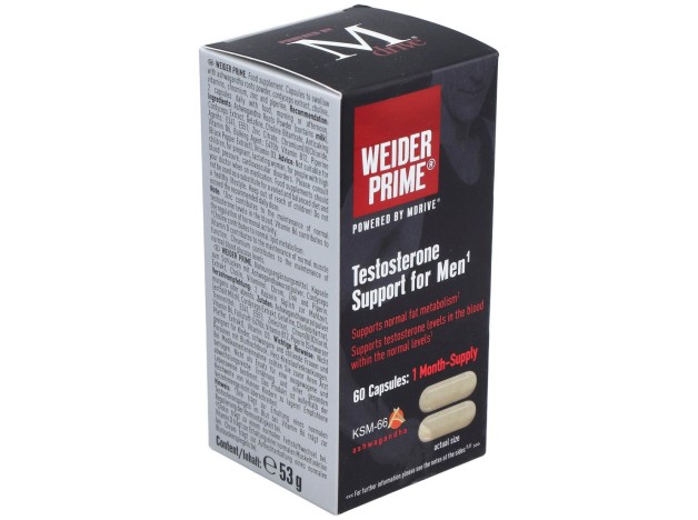 Weider Prime Testosterona Hombre 60Cap.