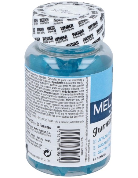 Weider Gummy Up Revolution Melatonin Up 250G 60 Gummies