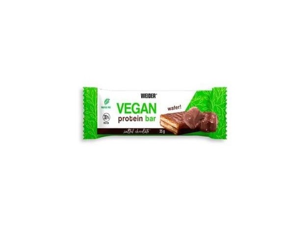 Vegan Protein Wafer Bar Salted Chocolate 12Ud.