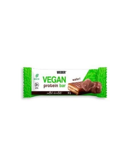 Vegan Protein Wafer Bar Salted Chocolate 12Ud.