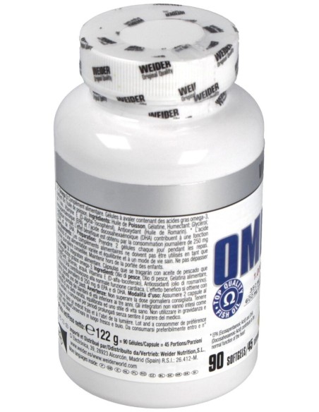 Weider Omega 3 90Softgels