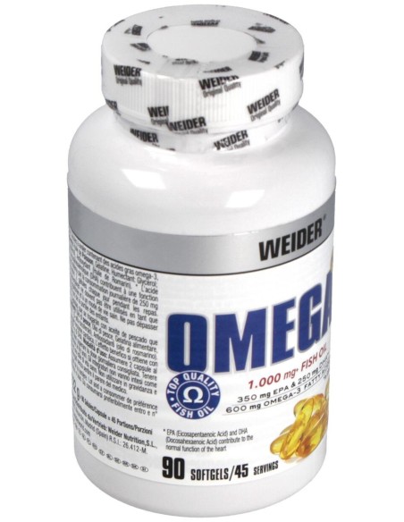 Weider Omega 3 90Softgels