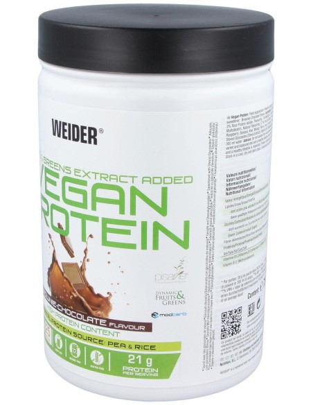 Weider Vegan Protein Chocolate 750Gr.